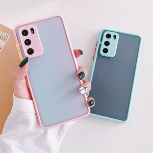 Objectif de caméra protéger TPU PC couverture arrière antichoc mat Transparent coque de téléphone pour <span class=keywords><strong>Huawei</strong></span> P60 Pro P30 P40 Lite Mate 20 30 <span class=keywords><strong>Nova</strong></span> <span class=keywords><strong>5T</strong></span> - Product Image 4
