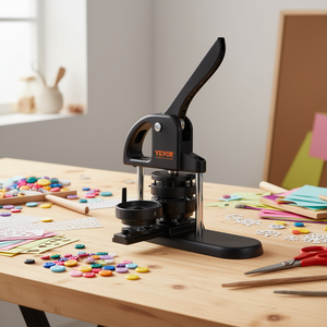 Kit Pressa a Punzone 25 32 58 mm 3 in 1 per Creazione Bottoni con Impugnatura Ergonomica ad Arco, Forniture per Artigianato - Product Image 2