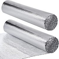 Isolation à bulles en aluminium réfléchissant radiateur feuille de mousse isolante isolation thermique insonorisée aluminium à bulles