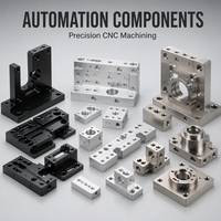 Base de machine d'automatisation personnalisée, pièces de précision usinées CNC en acier inoxydable/aluminium pour l'usinage