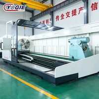 Tour CNC robuste CK61250-11000 adapté au traitement de métaux lourds, système Siemens GSK en option