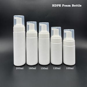 Bottiglie di plastica personalizzate con pompa schiumatrice HDPE confezione disinfettante per le <span class=keywords><strong>mani</strong></span> <span class=keywords><strong>detergente</strong></span> per il viso 250ml 200ml 160ml 150ml 120ml 100ml - Product Image 6