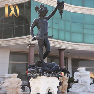 Famosa decorazione esterna in rame antica mitologia greca figura a grandezza naturale bronzo <span class=keywords><strong>Apollo</strong></span> statua <span class=keywords><strong>scultura</strong></span> - Product Image 2