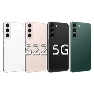Vente en gros S22 Original 99% Nouveau téléphone d'occasion débloqué 5G De Smartphones SM-S901U 8 + 128 Go de ROM Téléphones Android pour Samsung Galaxy S22