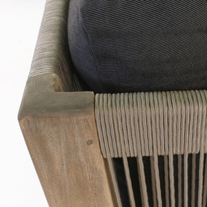 Sillón de Jardín Redondo para Exteriores, Muebles de Jardín de Madera de Teca Jepara, Sofás de Jardín, Sillas de Patio para Exteriores - <span class=keywords><strong>Kety</strong></span> - Product Image 4