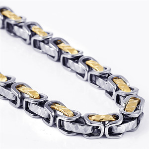 Unisex Zinc Alloy Chain <b>Necklace</b> Geometric U Shape 11cm Extended Gift Jewelry - Product Image 4