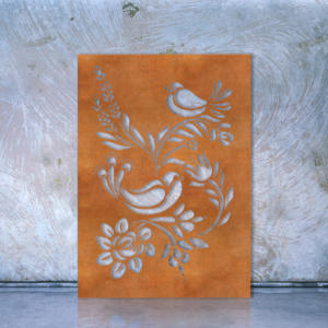 Outdoor Corten Steel Flower Planter Divider Panel Fencing <b>Mesh</b> Privacy Screen Weather Resistant Easy Install for Wall <b>Gardens</b> - Product Image 5