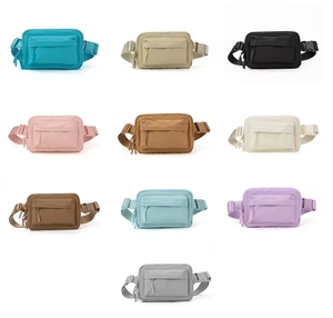 Maßgefertigte Nylon-Gürteltasche Crossbody Hüfttasche Sport Workout Lauf Brusttasche Hundetrainer-Tasche Bauchtasche - Product Image 5