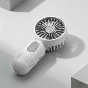 Mini Ventilatore <span class=keywords><strong>Portatile</strong></span> USB a 3 Velocità, Ideale per Campeggio, Auto, Viaggi all'Aperto e Hotel, Leggero e Molto Apprezzato - Product Image 5