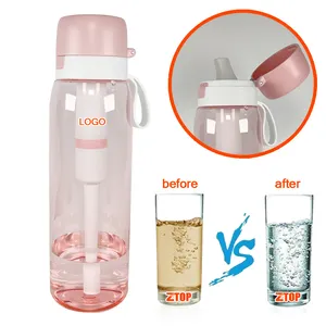 Bpa Free Reusable 750ml Portable Camping Backpacking Travel Survival Sport Outdoor Water Purification