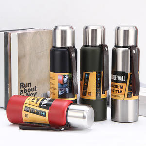 Bouteille d'eau de grande capacité en acier inoxydable <span class=keywords><strong>2023</strong></span> à Double paroi, flacon isotherme isolé sous vide pour le Sport et les voyages, nouveauté 18/8 - Product Image 6