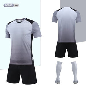 Divisa da Calcio in Fibra di Poliestere ad Alte Prestazioni per la Stagione Estiva, Versione Giocatore e Versione Tifoso, Maglie da Calcio. - Product Image 2