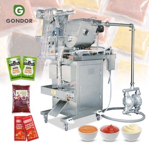 Machine d'emballage automatique pour sachets de miel (10g, 20g) et de sauce <span class=keywords><strong>à</strong></span> <span class=keywords><strong>l</strong></span>'ail pour restaurants - Product Image 1