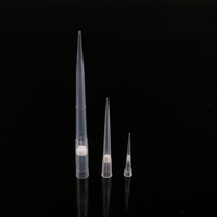 Embout de pipette universel jetable en polypropylène jaune Gilson de 200 µl, 1000 µl, 1 ml pour laboratoire médical du Zhejiang