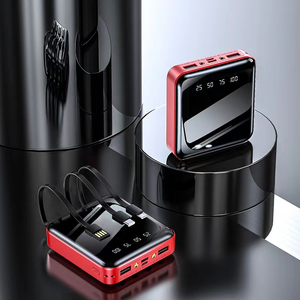 Nouveauté, vente flash, chargeur <span class=keywords><strong>portable</strong></span> à charge rapide, banques d'alimentation 4 en 1 avec câbles intégrés, banque d'alimentation 10000mAh - Product Image 4