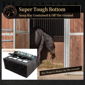 Free sample Horse Sheep Cattle Donkey Extra Large Extra Large Tote <b>Hay</b> Bale <b>Bag</b> Premium Durable Feed Horse <b>Hay</b> Bale Storage <b>Bag</b> - Product Image 2