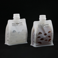 Étui universel pour boissons, lait, thé, liquide, bec central, pe, personnalisé, 300 ml, 1 tonne