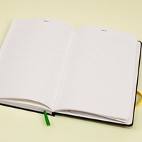 Carnets A5 à couverture rigide personnalisables pour entreprises, agendas écologiques en cuir, cadeaux pour cadres, fournitures d'usine
