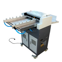 Machine à plier et à perforer le papier entièrement automatique BC-QYH480, format A2, lame rotative industrielle