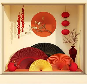 ตกแต่ง<span class=keywords><strong>พื้น</strong></span><span class=keywords><strong>หลัง</strong></span>งานแต่งงานพัดกระดาษขนาดใหญ่ใหม่พัดกระดาษหนาสำหรับงานแต่งงานของจีนพัดกระดาษงานฝีมือ<span class=keywords><strong>สี</strong></span>ทึบ - Product Image 4