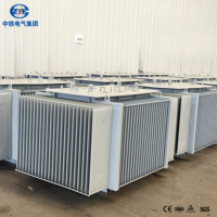 Transformador trifásico sumergido en aceite con certificación CE y sistema de refrigeración Onan para suministro de energía en estaciones ferroviarias