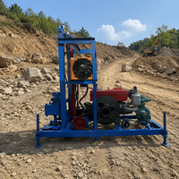 Machine de forage de puits d'eau à 200 m de profondeur, équipement de forage de puits d'eau