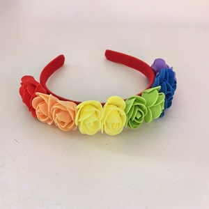 Nuovo Arrivo: Fascia per Capelli LGBT con Fiori, Accessori per Capelli, Fascia Arcobaleno per Ragazze, Orgoglio Gay e Lesbico - Product Image 6
