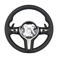 Volant de voiture multifonctionnel modifié en cuir pleine fleur à 3 branches pour Mercedes-Benz 1999-2018 Série 3 / E46 / M3 / E39 / E83