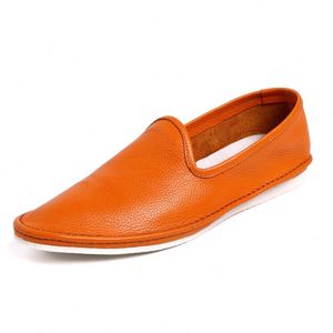 Men's <b>Height</b> <b>Increasing</b> Slip-On Autumn Leather Flat Comfortable Office & Career Indoor Walking <b>Shoes</b> - Product Image 5