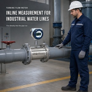 Débitmètre numérique à turbine en acier inoxydable à brides pour camion-citerne de carburant diesel avec unité en gallons - Product Image 6