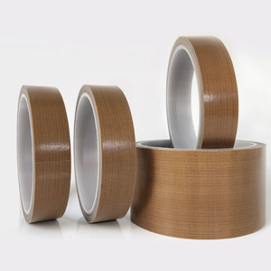 Cinta de Tela de Vidrio de Alta Temperatura con Adhesivo de Silicona, de una Sola Cara, Sensible a la Presión, para Empaquetado y Enmascaramiento - Product Image 5