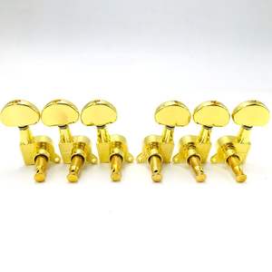 Set di teste di macchina per accordatori sigillati in oro 3 r3l per chitarra elettrica o chitarra acustica - Product Image 6