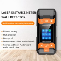 Kayme GVDA Scanner mural détecteur de métaux, bouton métallique détecteur de bois à bande numérique télémètre Laser télémètre détecteur de métaux, détecteur de câblages