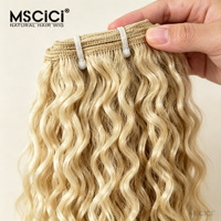 Vente en gros d'usine MSCICI Tissages de cheveux humains bruts 100% vierges doublement étirés avec cuticules alignées, Lots de cheveux 100% humains