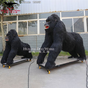 Vergnügung spark Lebensgröße Animatronic Gorilla Skulptur Zum Verkauf - Product Image 2