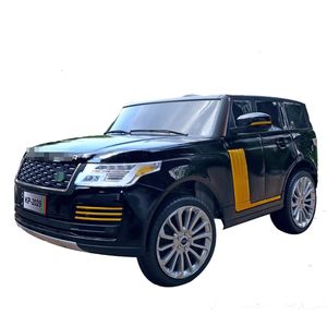 Voiture <span class=keywords><strong>électrique</strong></span> pour enfants unisexe <span class=keywords><strong>2022</strong></span>, jouet à monter soi-même, en plastique ABS avec siège en cuir, télécommande et éclairage, batterie 12V, fonction <span class=keywords><strong>MP3</strong></span>, certifiée ASTM - Product Image 1