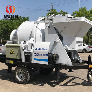 Caminhão Betoneira Pequeno e Bomba JBS40, Betoneira Automática com Bomba, Tubulação de Bomba de Concreto de <span class=keywords><strong>3m</strong></span> - Product Image 5