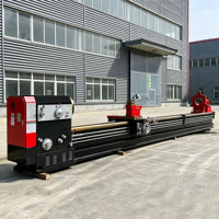 Tour horizontal manuel robuste CW61150 avec moteur, grande bancée mécanique, diamètre de rotation de 1500 mm