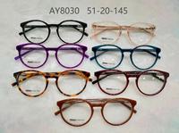 Nuevas Monturas Ópticas de Acetato Populares, Gafas Unisex, Stock Disponible, Venta Caliente, Surtido de Modelos, Monturas de Gafas