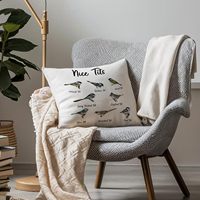 Housse de coussin en lin avec motif d'animaux mignons pour les amoureux des animaux, 18 * 18 pouces, convient à la décoration de la maison, du bureau et du canapé