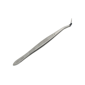 Pinzas Dentales Xinhua de 160 mm con Punta Curva y Posicionamiento, Instrumento Quirúrgico Oral - Product Image 3