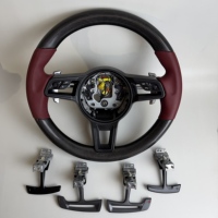 Volant en cuir standard GZYLC pour modèles Porsche Panamera Cayenne Macan 718 911 918 997 991 970 971 Boxster Cayman