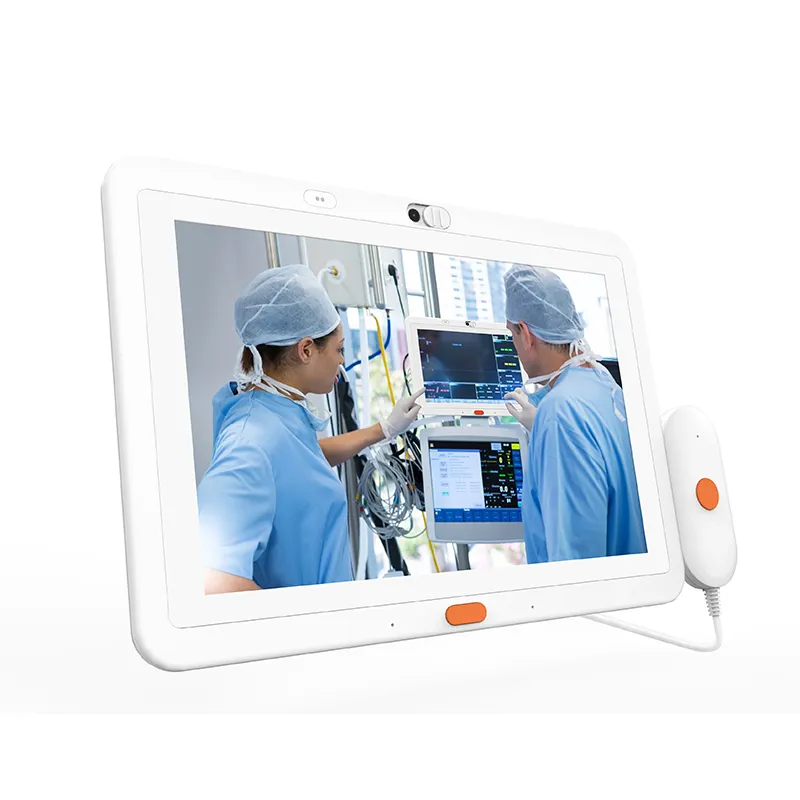 كمبيوتر لوحي ODM جديد مُصنّع بوصة 4G LTE في المستشفى أجهزة لوحية للرعاية الصحية لاسلكية