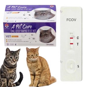 Tek Adımlı Yüksek Hassasiyetli Veteriner <span class=keywords><strong>Test</strong></span> Kiti Kedi Herpesvirüs Tip-1 Antijen Testi Teşhis Ekipmanı Plastik 2 Yıl Raf Ömrü - Product Image 1