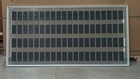 Panneau solaire transparent 320W, prix par watt, directement de l'usine, module PV monocristallin pour systèmes agricoles photovoltaïques