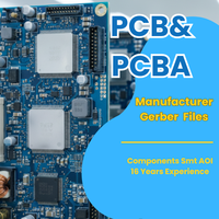 Componentes Personalizados de Calidad, Suministro de Archivos de Componentes HDI, LED PTH, Núcleo de Alimentación, Soldadura RFQ 94V0, Producción, Ensamblaje PCBA, Gerber