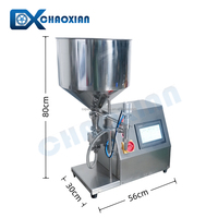 Machine de remplissage volumétrique à commande numérique pour eau, huile, détergent, pâte, jus, avec pompe à engrenages servo pour le remplissage de bouteilles