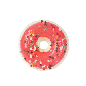 Donut simulado de gránulos de azúcar de PU, divertido imán de nevera con simulación de postre, muestra de decoración para pastelería, árbol de Navidad - Product Image 5