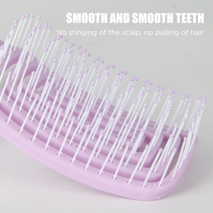 <span class=keywords><strong>Brosse</strong></span> à <span class=keywords><strong>cheveux</strong></span> incurvée creuse avec logo personnalisé, ventilation, dégradé de couleurs, massage, démêlage, <span class=keywords><strong>brosse</strong></span> à <span class=keywords><strong>cheveux</strong></span> ventilée pour femmes, séchage rapide des <span class=keywords><strong>cheveux</strong></span> <span class=keywords><strong>fins</strong></span> - Product Image 3