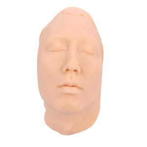 หัวหุ่นซิลิโคนชายคุณภาพสูงสำหรับฝึกหัด ประกอบด้วยกระดูก ใช้สำหรับการสอนทางการแพทย์และการฝึกเสริมความงาม - Product Image 1